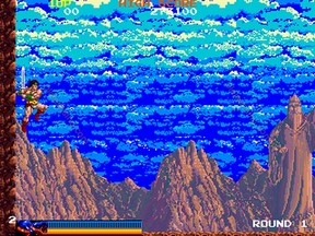 une photo d'Ã©cran de Rastan Saga sur Arcade